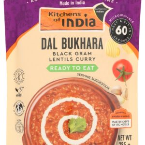 KITCHENS OF INDIA: Dal Bukhara Black Gram Lentils Curry, 10 oz