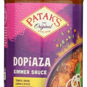 PATAKS: Dopiaza Simmer Sauce, 15 oz