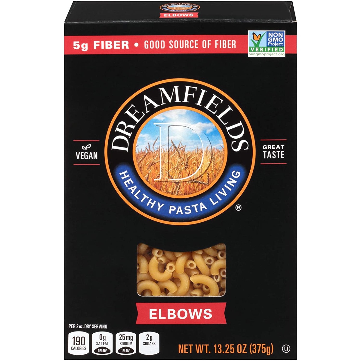 DREAMFIELDS: Elbow Pasta, 13.25 oz