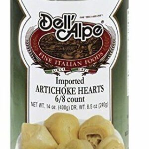 DELL ALPE: Artichoke Hearts, 14 oz