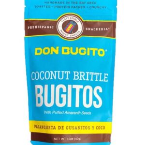 DON BUGITO: Coconut Brittle Bugitos, 1.5 oz