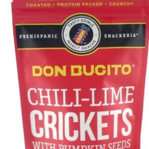DON BUGITO: Chili Lime Crickets With Pumpkin Seeds, 1.5 oz