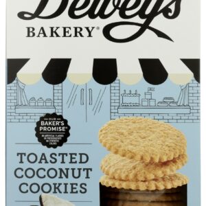 DEWEYS: Toasted Coconut Cookies, 9 oz