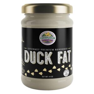 CORNHUSKER KITCHEN: Gourmet Premium Rendered Duck Fat, 14 oz
