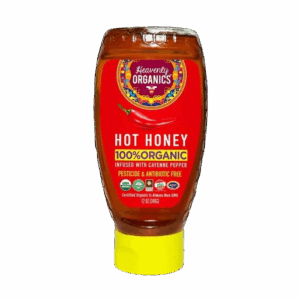 HEAVENLY ORGANICS: Organic Raw Hot Honey Squeeze Bottle, 12 oz