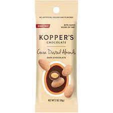 KOPPERS: Nuts Cocoa Dusted Almonds, 2 oz
