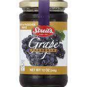 STREITS: Preserve Grape, 12 oz