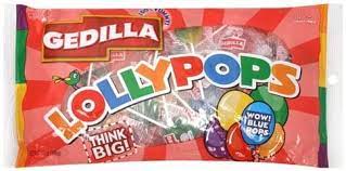 GEDILLA: Candy Lollypops, 12 oz