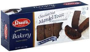 STREITS: Mandel Toast Choc Nut, 6 oz