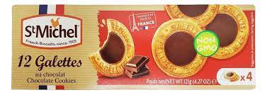 ST MICHEL: Galette With Chocolate, 4.27 oz