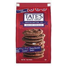 TATES: Cookie Doube Chocolate Cherry, 7 oz