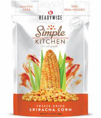SIMPLE KITCHEN: Corn Srirache Fd Pouch, 1.6 oz