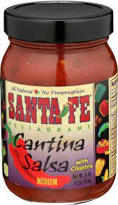 SANTA FE RESTAURANT SALSAS: Salsa Medium Cantina, 16 oz