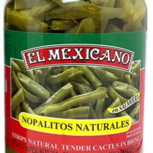 EL MEXICANO: Natural Tender Cactus In Brine, 27 oz