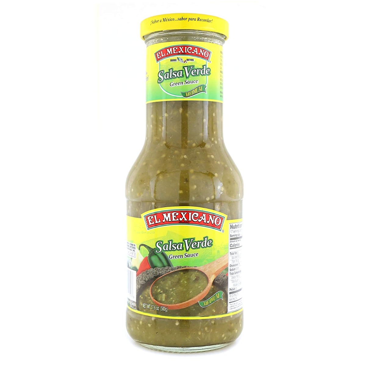 EL MEXICANO: Salsa Verde, 17.6 oz