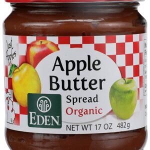 EDEN FOODS: Apple Fruit Butter , 17 oz