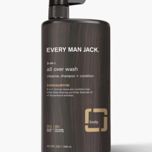 EVERY MAN JACK: Sandalwood 3in1 All Over Wash, 32 oz
