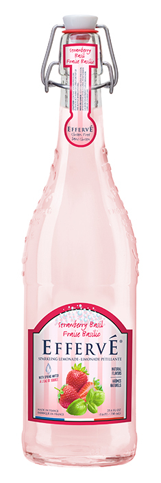 EFFERVE: Strawberry Basil Sparkling Lemonade, 25.4 fo