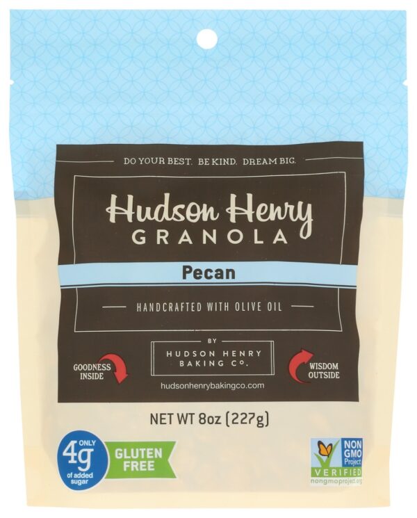 HUDSON HENRY GRANOLA: Pecan Granola, 8 oz
