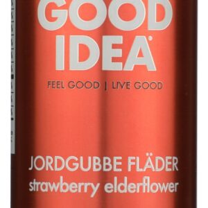 GOOD IDEA: Strawberry Elderflower Sparkling Water, 12 fl oz