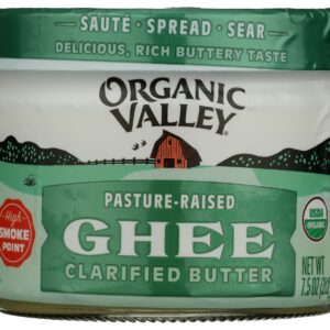 ORGANIC VALLEY: Clarified Butter Ghee, 7.5 oz