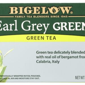 BIGELOW: Earl Grey Green Tea 20Bg, 1.05 oz