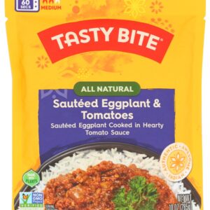 TASTY BITE: Sauteed Eggplant and Tomatoes, 10 oz