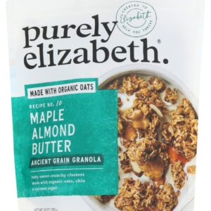 PURELY ELIZABETH: Maple Almond Butter Ancient Grain Granola, 10 oz