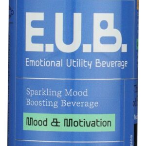 EMOTIONAL UTILITY BEVERAGE: Mango Passionfruit Mood and Motivation Beverage, 12 fl oz