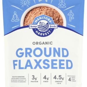 MANITOBA HARVEST: Organic Ground Flaxseed, 14 oz