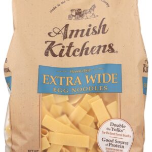 AMISH KITCHEN: Extra Wide Egg Noodles, 12 oz