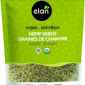 ELAN: Elan Organic Raw Hemp Seeds, 5.8 oz