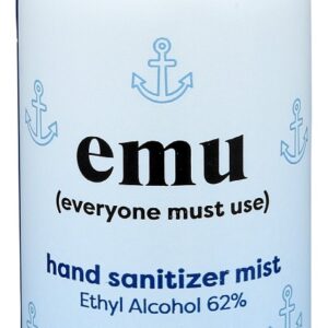 EMU: Sea Salt Hand Sanitizer Mist, 2.2 oz