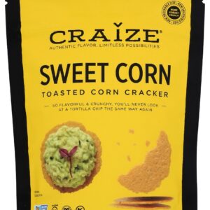 CRAIZE: Sweet Corn Toasted Corn Cracker, 1.75 oz