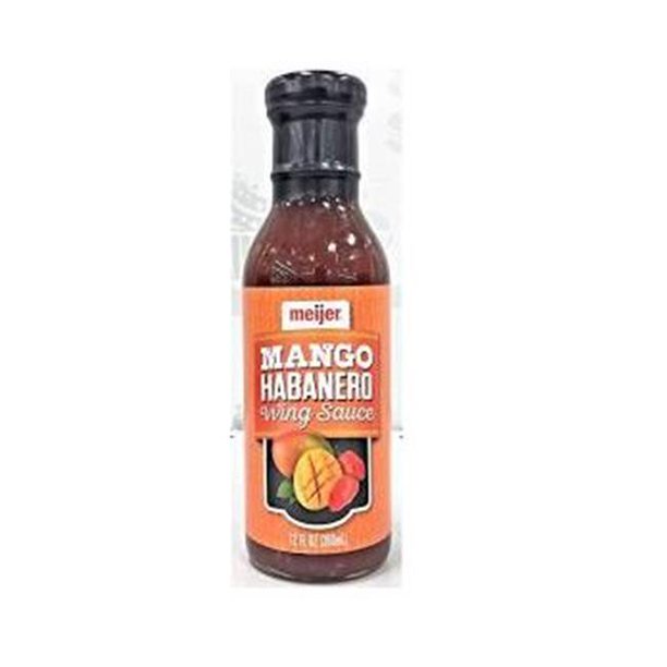 MEIJER: Sauce Wing Mango Habanero, 12 oz