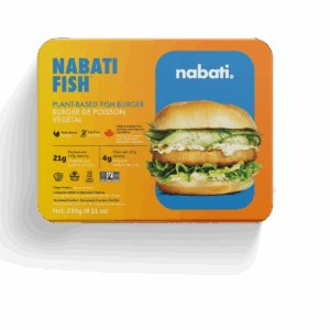 NABATI: Plant Based Fish Burger, 8.11 oz