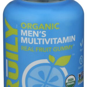 FRUILY: Organic Mens Multivitamin Gummy, 60 ea
