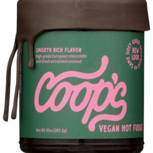 COOPS MICROCREAMERY: Vegan Hot Fudge, 10 oz