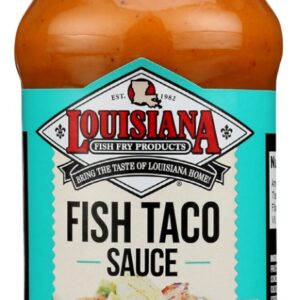 LOUISIANA FISH FRY: Fish Taco Sauce, 10.5 oz