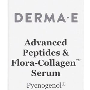 DERMA E: Advanced Peptides and Flora Collagen Serum, 2 oz