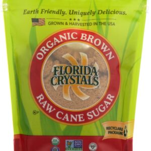 FLORIDA CRYSTALS: Organic Brown Raw Cane Sugar, 24 oz