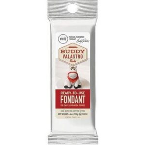 BUDDY VALASTRO: White Vanilla Flavored Fondant, 4.4 oz