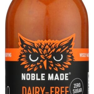NOBLE MADE BY THE NEW PRIMAL: Zero Sugar Medium Buffalo Sauce, 12.5 fo