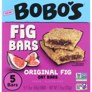 BOBOS OAT BARS: Original Fig Bars, 7.5 oz