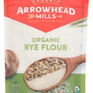 ARROWHEAD MILLS: Organic Rye Flour, 20 oz