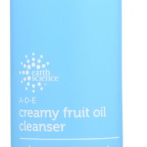 EARTH SCIENCE: A D E Creamy Fruit Oil Cleanser, 8 oz