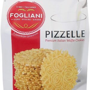 FOGLIANI FOOD COMPANY: Vanilla Pizzelle Waffle Cookies, 5 oz