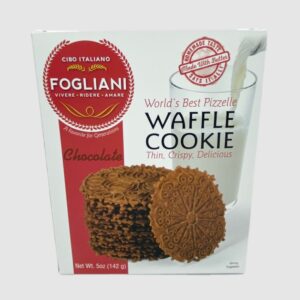 FOGLIANI FOOD COMPANY: Chocolate Waffle Pizzelle Cookies, 5 oz