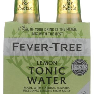 FEVER TREE: Lemon Tonic 4Pk, 27.2 fll oz