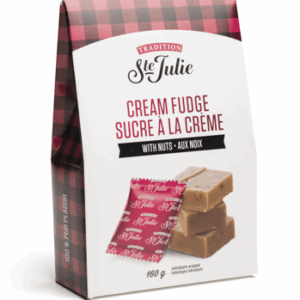 AUTHENTIK FUDGE: Creamy Butter Fudge With Nuts, 5.6 oz
